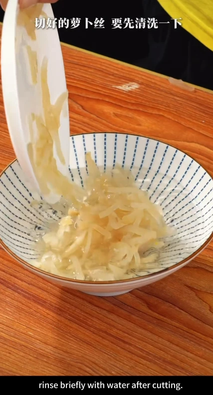 cutting radish cutting radish